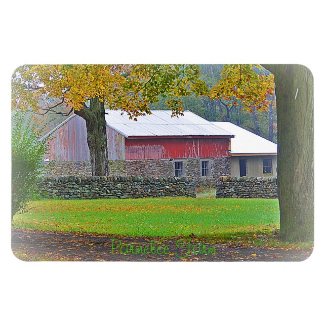 Parmelee Farm Large Magnet (Horisontell)
