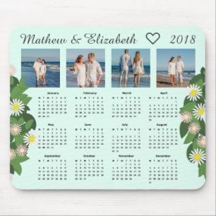 Parnamn och foton 2018 Fotokalender Musmatta