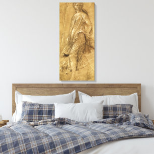 Parnassus, dansande muse av Andrea Mantegna Canvastryck