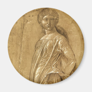 Parnassus, Dansande Mussa av Andrea Mantegna Magnet