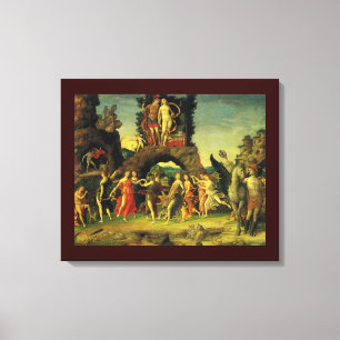 Parnassus, Mars och Venus av Andrea Mantegna Canvastryck