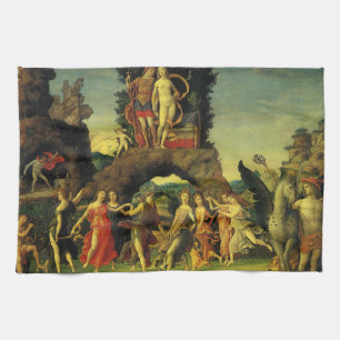Parnassus, Mars och Venus av Andrea Mantegna Kökshandduk