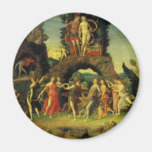 Parnassus, Mars och Venus av Andrea Mantegna Magnet
