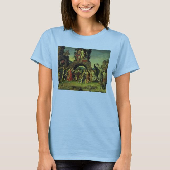 Parnassus, Mars och Venus av Andrea Mantegna T-shirt (Framsida)