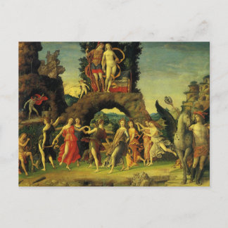 Parnassus, Mars och Venus av Andrea Mantegna Vykort