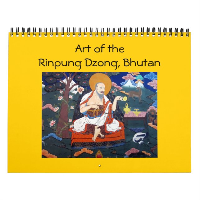 Paro dzong konst 2026 kalender (Omslag)