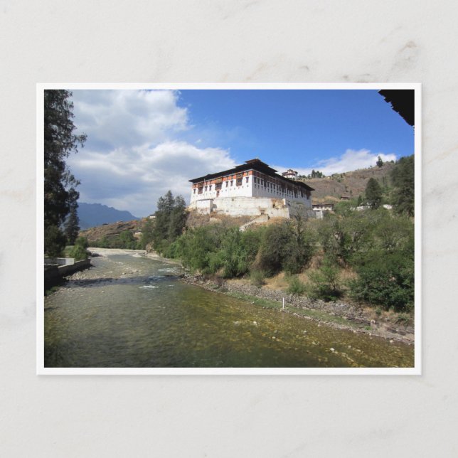 paro dzong vykort (Framsida)