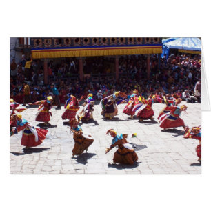 Paro festival hälsningskort