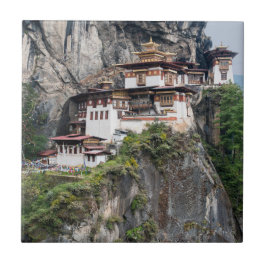 Paro Taktsang: The Tiger's Nest Monastery - Bhutan Kakelplatta
