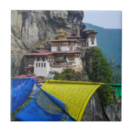 Paro Taktsang: The Tiger's Nest Monastery - Bhutan Kakelplatta