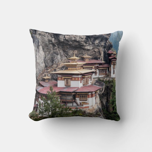 Paro Taktsang: The Tiger's Nest Monastery - Bhutan Kudde (Framsida)