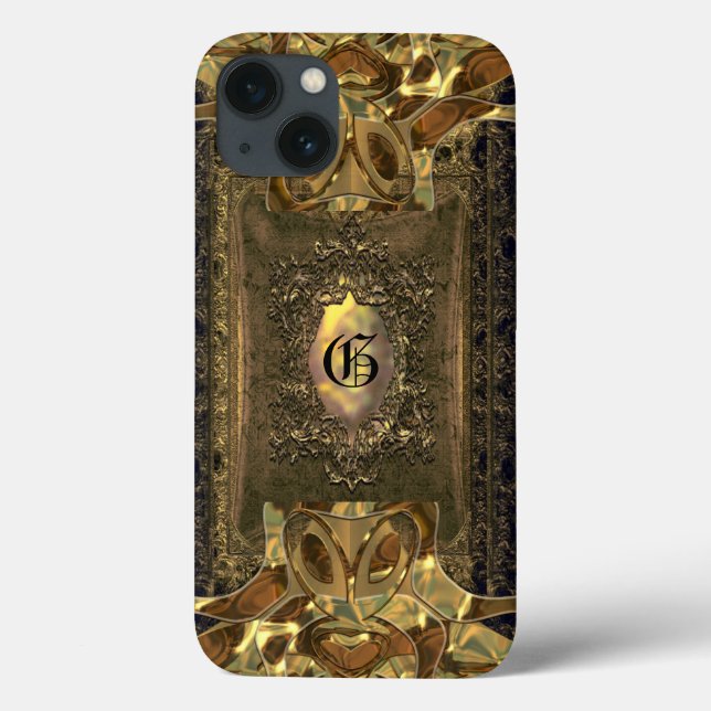 Parocollet Chic Vintage Monogram   (Baksida)