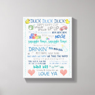 Parodi jay silent bob rolig barnkammardesign prese canvastryck