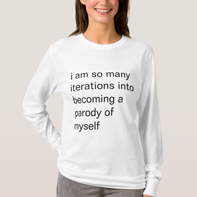 parodi tee shirt (Framsida)