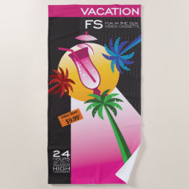 Parodi Tom VHS-band Palmträd Strand Semester