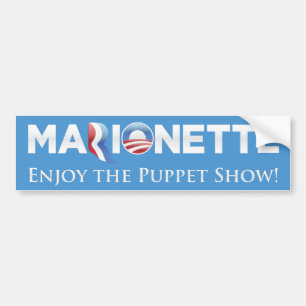 Parodibildekal för Marionette 2012 Bildekal