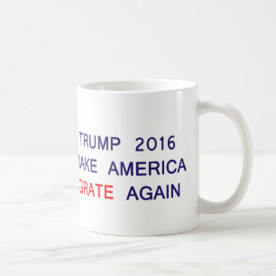 Parodimugg för trumf 2016 kaffemugg