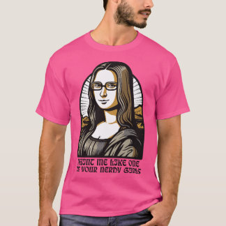 parodmålning av Bookworm Lisa Mona T Shirt