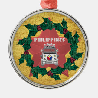Parol, Filippinernas lanterna Jeepney Julgransprydnad Metall