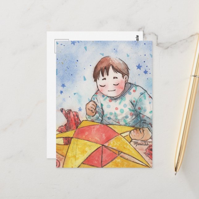 Parol/ Star- DNM-vykort Vykort (Fram/Back In Situ)