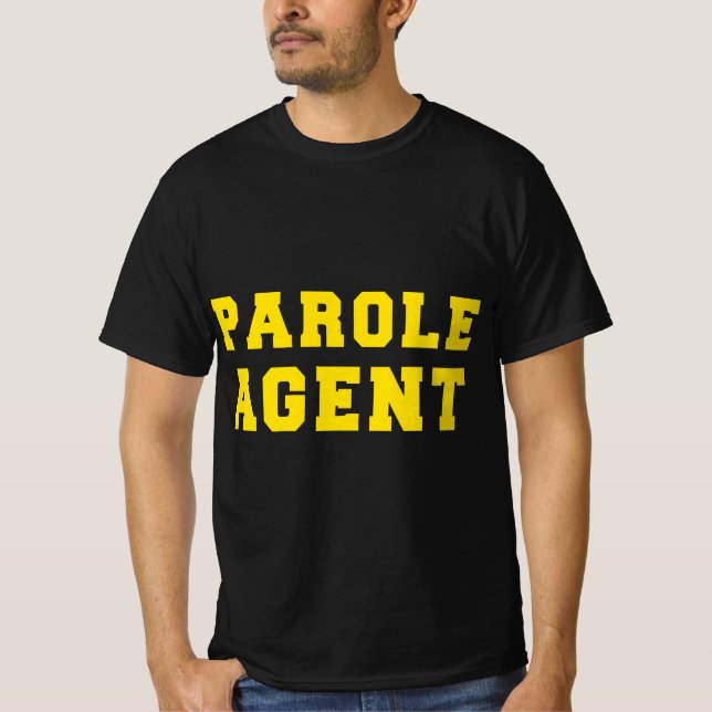 Parole Probation Officer Pocket Gift  T Shirt (Framsida)