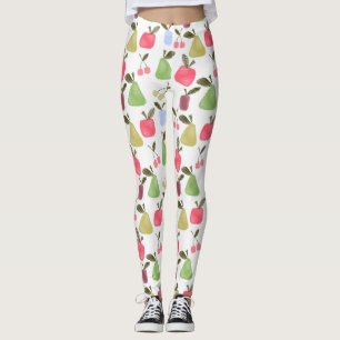 Päron av ogenomskinlig tecknad leggings