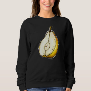 Päron Frukt DIY Par Grupp Fest Halloween Kostym T Shirt