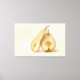 Päron - min sötsak och Perfekt halv Canvastryck