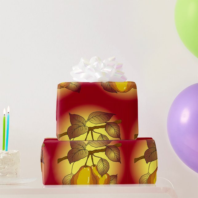 Päron på Träd Presentpapper (Skapare uppladdad)