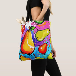 Päron Pop Art Tygkasse