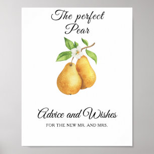 Päron - Råd och önskningar för nygifta Poster