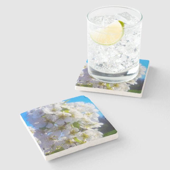 PäronBlommar Stenunderlägg (Sidan)
