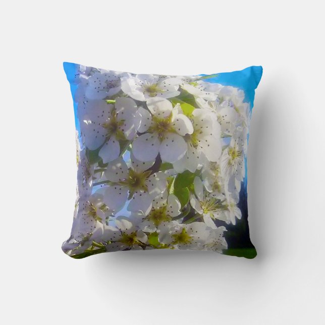 Päronblomster Kudde (Framsida)