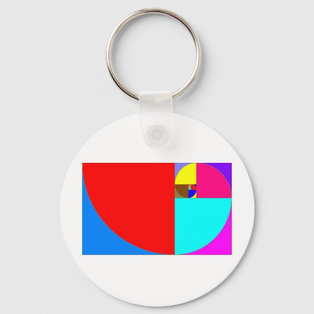 Päronfibonacci Nyckelring (Framsida)