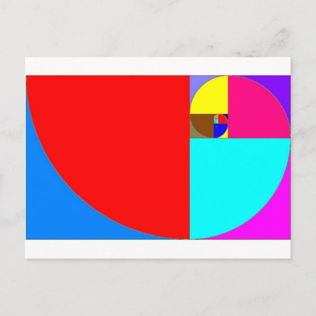 Päronfibonacci Vykort (Framsida)