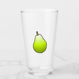 Päronformade glas