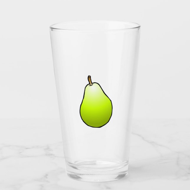 Päronformade glas (Framsida)