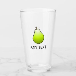 Päronformade glas