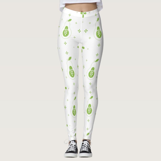 Päronfrukt Leggings (Framsida)