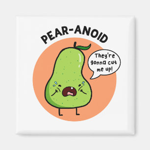 Päronsyra Pear Pun Magnet