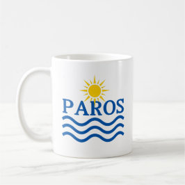 PAROS Grekland, Sol Vinkarare Kaffemugg