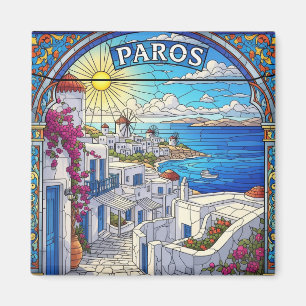Paros Greklands Öar Resa Magnet