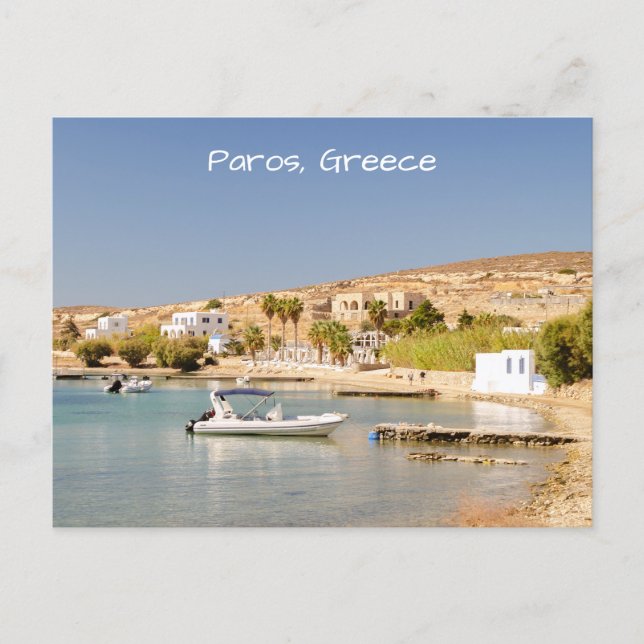 Paros kust vykort (Framsida)