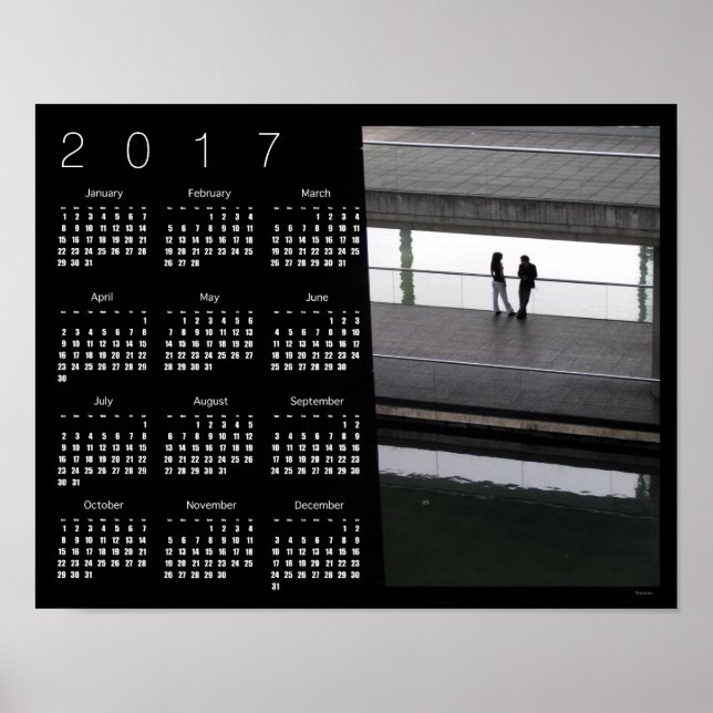 PARPAR City of Sciences Paris Kalender Poster 2017 (Framsidan)