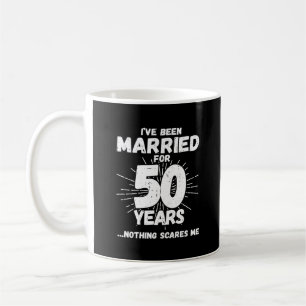 Parpar gifta i 50 år Rolig 50-årsjubileum Kaffemugg