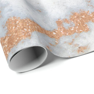 Pärpgods, Grått av vitmarmor, Ro, Guld, Metall Presentpapper
