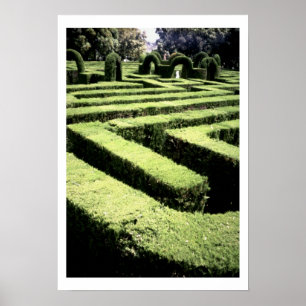 Parque del Laberinto, 1791 (foto) Poster