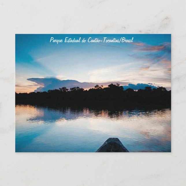 Parque Estadual do Cantão-Tocantins/Brasil Vykort (Framsida)