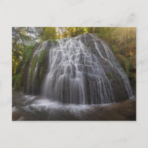 Parque Natural del Monasterio - Waterfall Vykort