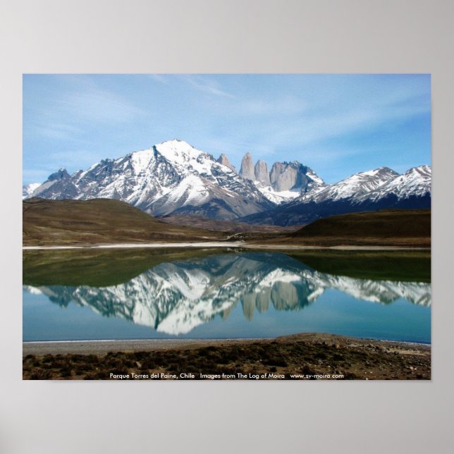 Parque Torres del Paine, Chile Poster (Framsidan)